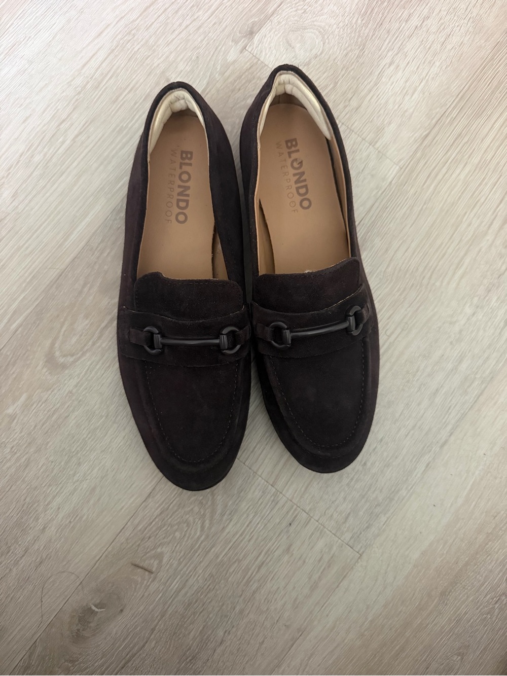 Blondo Men’s Brown Suede Slip-On Loafers